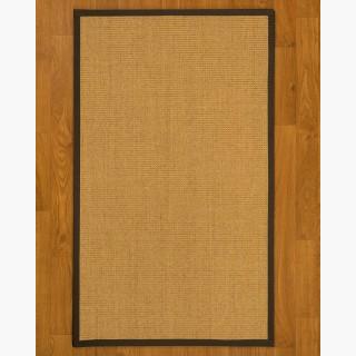 "Majesty" Wool/Sisal Rug, Natural Cotton Border, Eco-Friendly, 2' x 3'