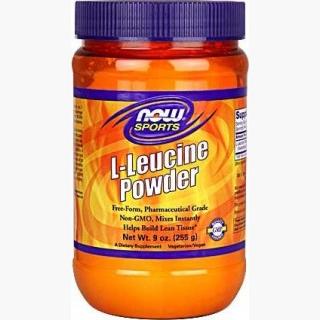 "Now L-Leucine Powder - 9 Oz."