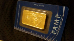 1 oz Pamp Suisse Pure Gold