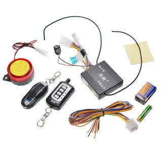 12V 125dB Two-way Motorcycle Alarm System Anti-theft For Moped Scooter