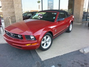 2008 Ford Mustang convertible