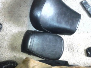 2piece mustang seats new
