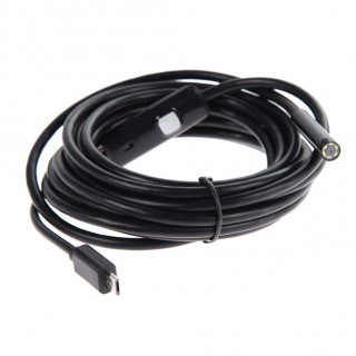 3.5M 7mm USB Endoscope IP67 Waterproof 6 LED Inspection Borescope Tube Snake Camera For Android PC S