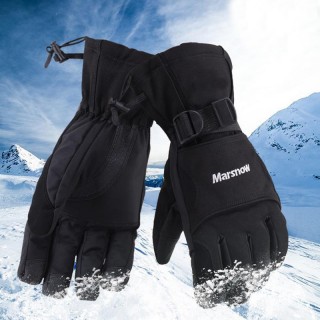 Adult Winter Warm Sports Windproof Waterproof Ski Gloves Motorcycle Snowboard -30¡æ
