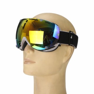 Anti-fog UV Colorful Lens Ski Motorcycle Goggle Outdoor Snow Snowboard Mountain Bike Glasses Eyewear