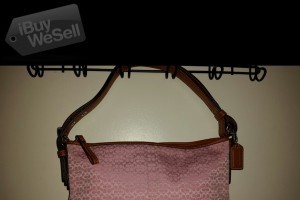 Authentic Pink COACH hobo purse