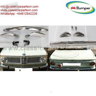 BMW 2002 bumper (1968-1970) by stainless steel new Gotland