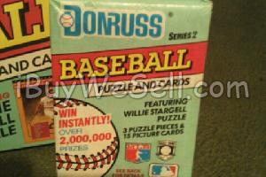 BaseBall cards and puzzle Featuring Willie Stargell
