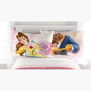 Beauty and the Beast Twin Sheet Set - 3pc Disney Princess Enchanted Belle Bedding