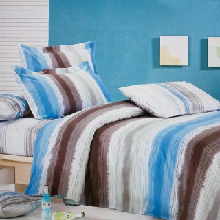 Blancho Bedding - [Graffiti] 100% Cotton 4PC Comforter Cover/Duvet Cover Combo (King Size)