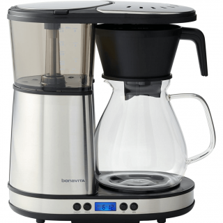 Bonavita Glass Programmable 8-Cup Coffee Maker w/ Hot Plate (BV1902DW)