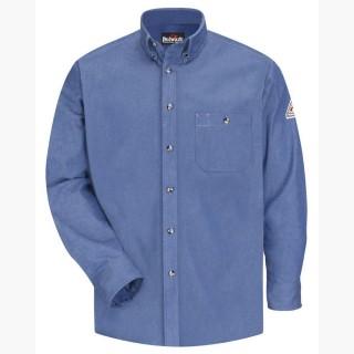 Bulwark SEG2 Excel Denim Dress Shirt - Light Blue Denim - S