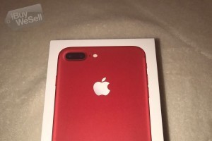 Buy 2 Get 1 Free -  iPhone 7 Plus 256 GB  RED --  $500