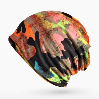 Camouflage Beanies Hat Scarf Multi-funtion Outdoor Warm Scra