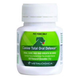 Canine Total Oral Defence 120 Chew 1 Bottle