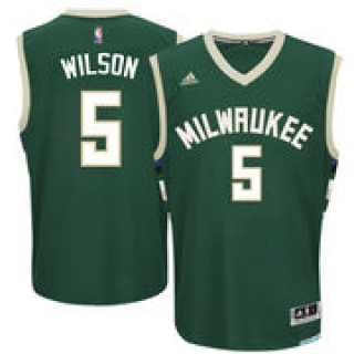 D.J. Wilson Milwaukee Bucks adidas 2017 NBA Draft #1 Pick Replica Jersey - Green