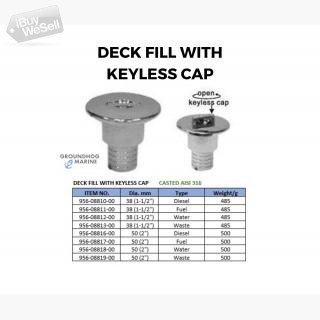 DECK FILL WITH KEYLESS CAP II CASTED AISI 316