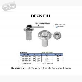 DECK FILL/ CASTED AISI 316