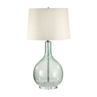 Dimond Lighting Glass 1-Light Table Lamp in Green