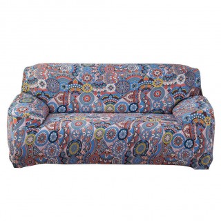 Elastic Sofa Cover Slip-resistant All-Inclusive Wrap Sofa Couch Towel(C)