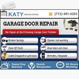 Emergency New Garage Door Installation company in Katy, TX