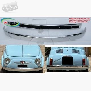 Fiat 500 bumper by stainless steel (1957-1975)