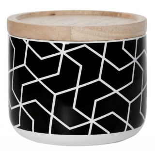 General Eclectic Small Canister Spi Hex Black Melbourne