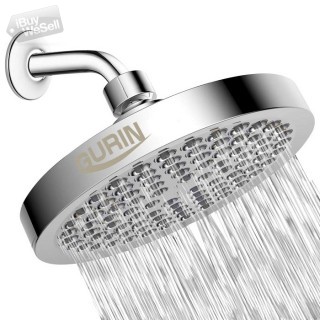 Gurin Rain Shower Head High Pressure Spa System, Luxury Bathroom Showerhead