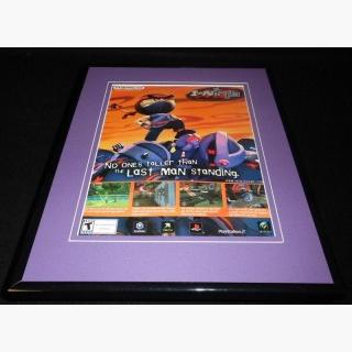 I-Ninja 2003 PS2 XBox Framed 11x14 ORIGINAL Vintage Advertisement