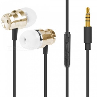 In Ear Headset Stereo Earphone Music Headphone with Microphone for MP3 MP4 Mobile IOS Android