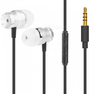 In Ear Headset Stereo Earphone Music Headphone with Microphone for MP3 MP4 Mobile IOS Android