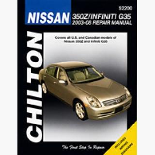 Infiniti G35/Nissan 350Z 2003-08 Chilton Manual