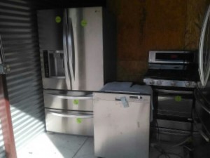LG set appliances