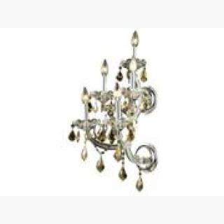 Lighting By Pecaso Karla Collection Wall Sconce W12in H29.5in E11.5in Lt:5 Chrom