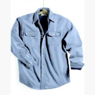 Men's Tall Sizes 100% Cotton Denim Tahoe Long Sleeve Shirt Jackets