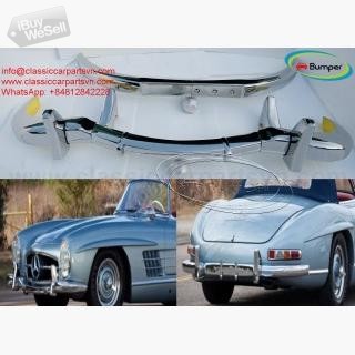 Mercedes 300SL Roadster bumpers (1957-1963) by stainless steel (California ) San Diego