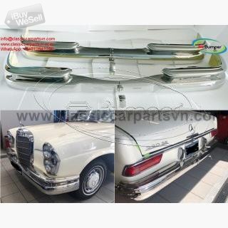 Mercedes W111 W112 Fintail coupe convertible (1959 - 1968) bumpers (California ) Los Angeles