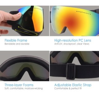 OGT UV Protection Ski Goggles