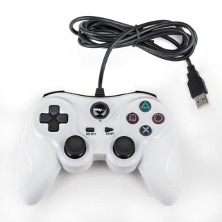 PS3 Wired USB Controller - White (NXP3-812)