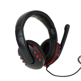 Professional Gaming Game Hifi Stereo Headphone Headset Earphone with Microphone 2.5mm Plug & USB for