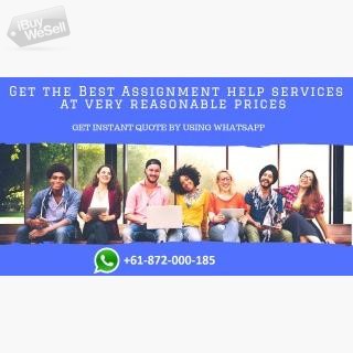 Professional help for University assignments! Melbourne