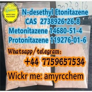 Protonitazene Metonitazene N-desethyl Etonitazene Cas 2738926-26-8 supplier