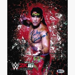 Ricky Steamboat Signed 8x10 Photo BAS Beckett COA WWE HOF xBox Picture Autograph