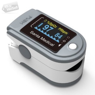 Santamedcal Finger Pulse Oximeter now on Overstock in USA