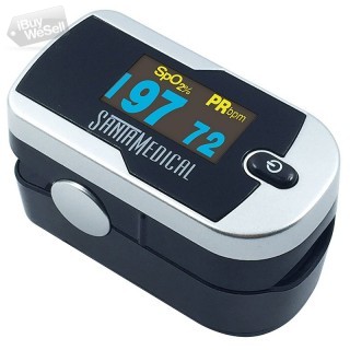 Santamedical SM-1100 Finger Pulse Oximeter Review with Demo