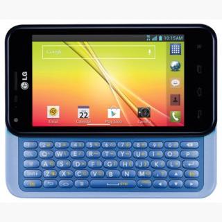 T Mobile LG Optimus F3Q D520 4G LTE QWERTY Messaging Android Phone - - Blue