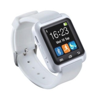 U80 Bluetooth Smart Watch Pedometer Health Tracker For Android White