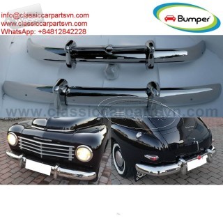 Volvo PV 444 bumpers with bullhorns