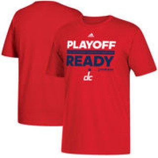 Washington Wizards adidas 2017 NBA Southeast Division Champions Playoff Ready Locker Room T-Shirt -