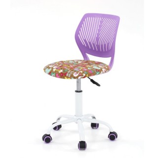 iKayaa Fashion Adjustable Fabric Teen Child Desk Chair Swivel Office Computer Task Chair Stool for K